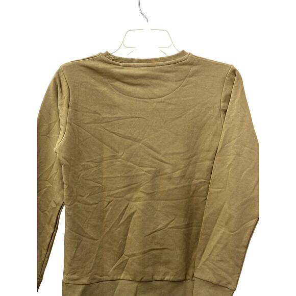 Cactus Boys Sweatshirt "Hey Santa" Santa Dab Graphic Long Sleeves Tan 9/10 NWT - Picture 5 of 9